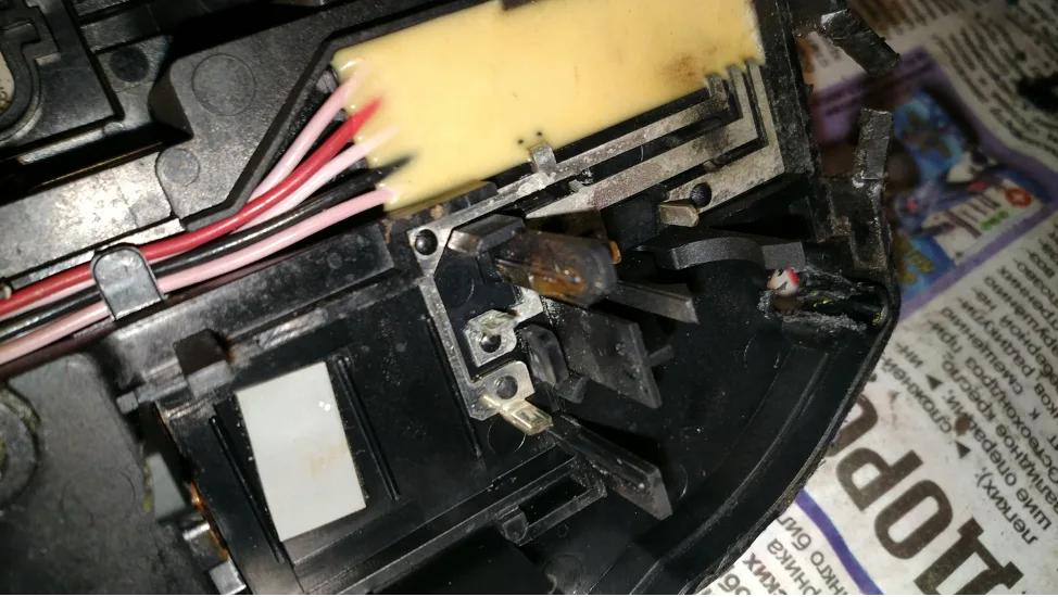 Налет и ржавчина внутри моторчика Kia Ceed
